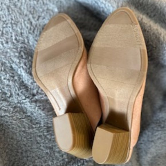 Old Navy Mule Booties Womens size 7 Dusty Pink - Picture 4 of 5